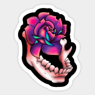 Fluorescent death Sticker